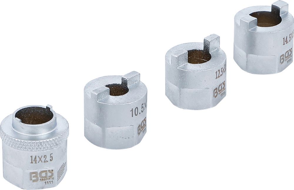 BGS Federbein Einsatz Satz 4 teilig Produktbild BGS Federbein Einsatz Satz 4 teilig