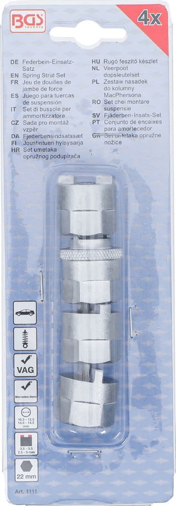 BGS Federbein Einsatz Satz 4 teilig Produktbild BGS Federbein Einsatz Satz 4 teilig bild 4