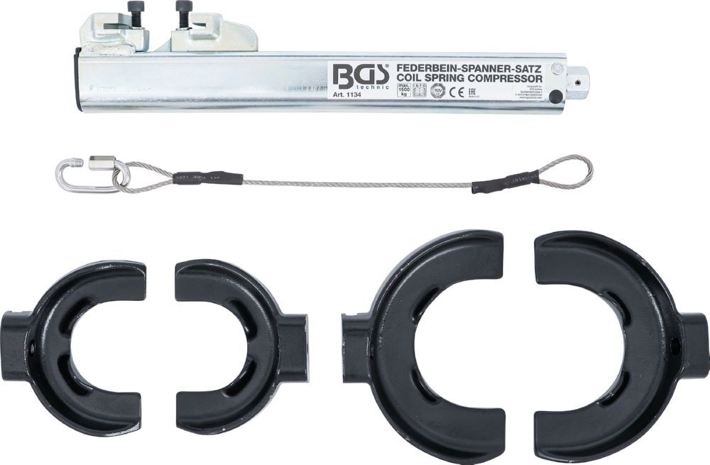 BGS Federspanner Satz 1500 kg Produktbild BGS Federspanner Satz 1500 kg bild 4