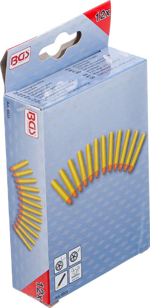 Produktbild Fettsignierstifte gelb 12 Stück bild 4