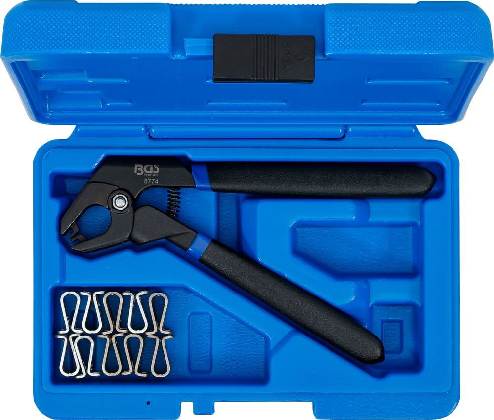 BGS Fixierklammern Satz mit Klammernzange 11 teilig Produktbild BGS Fixierklammern Satz mit Klammernzange 11 teilig bild 5