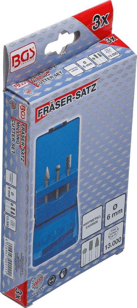 Produktbild Fräser Satz 3 teilig bild 6