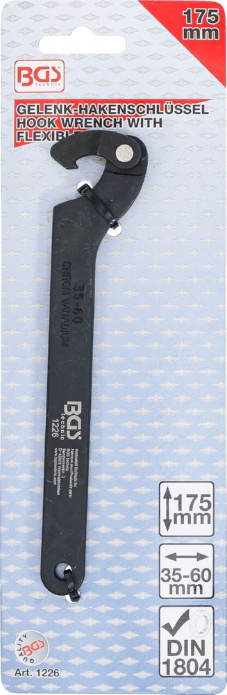 Produktbild Gelenk Hakenschlüssel 35 - 60 mm bild 4