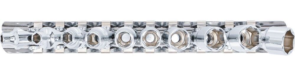 Produktbild Gelenk Steckschlüssel Satz Innenvierkant 1/4 Zoll 5 - 13 mm 10 teilig bild 3