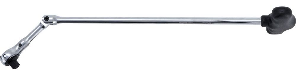 Produktbild Gelenkknarre mit T-Griff abwinkelbar Abtrieb Außenvierkant 6,3 mm 1/4 Zoll bild 2