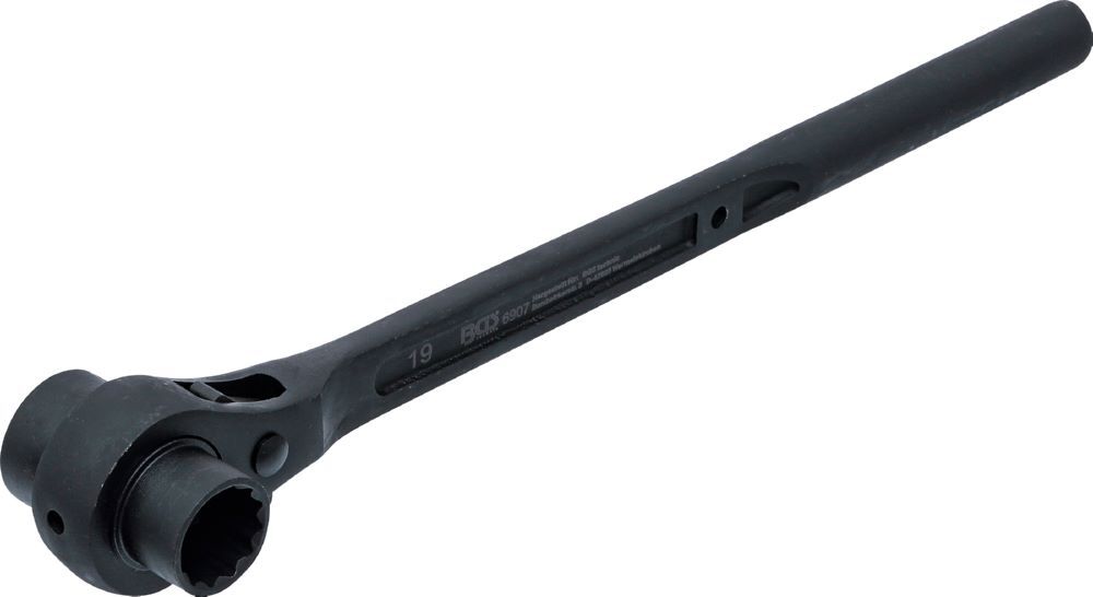 Produktbild BGS Gerüstbauer Knarre runder Schaft 19 x 22 mm