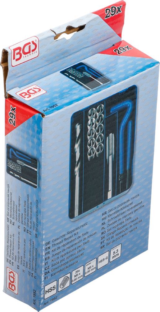 Produktbild Gewinde Reparatursatz M5 x 0,8 29 teilig bild 6