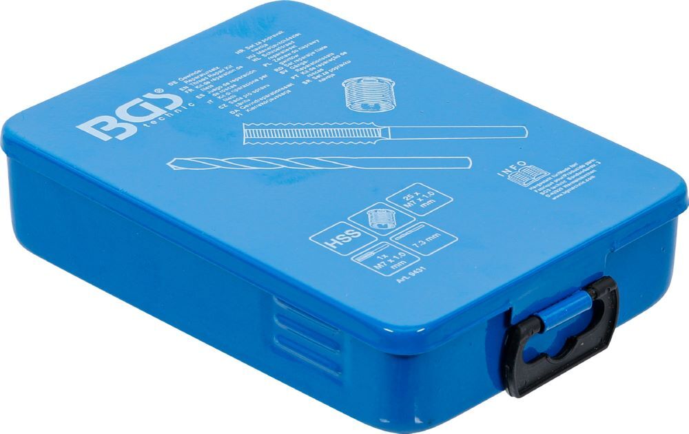 Produktbild Gewinde Reparatursatz M7 x 1.0 29 teilig bild 5