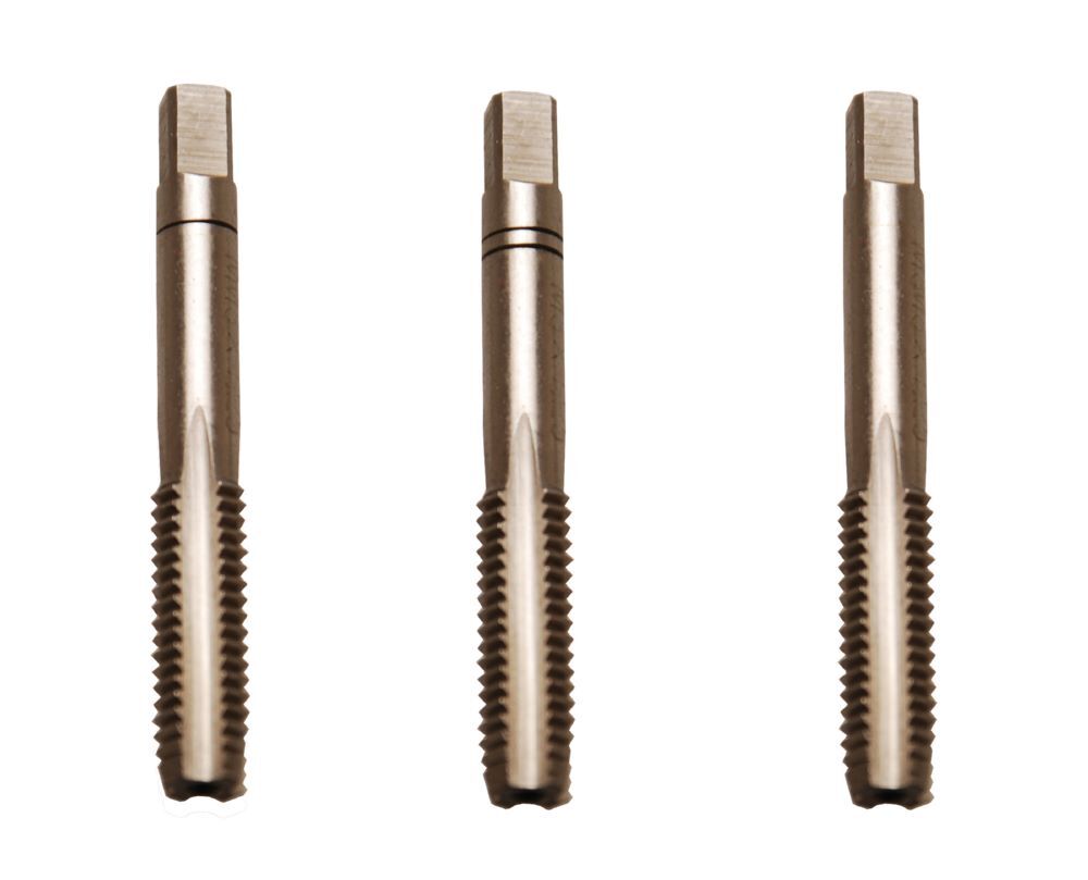 Produktbild BGS Gewindebohrer Satz Vor- Mittel- und Fertigschneider HSS-G M10 x 1,5 3 teilig