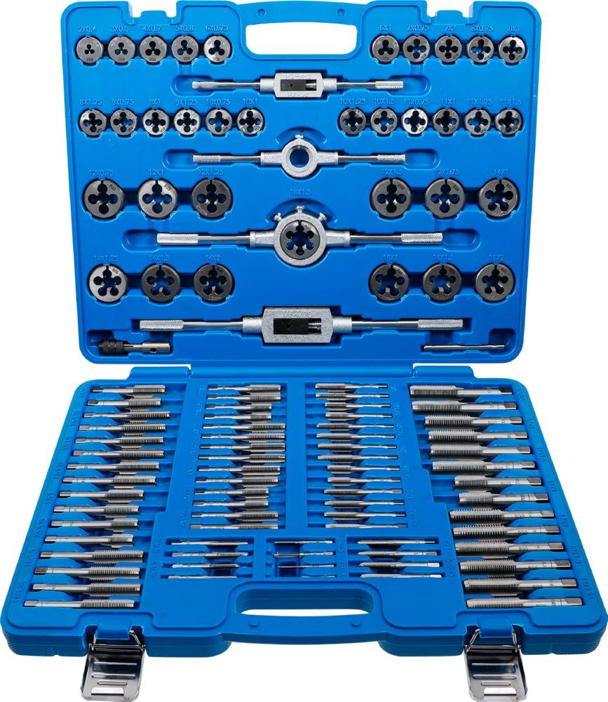BGS Gewindeschneid Satz M2 - M18 110 teilig Produktbild BGS Gewindeschneid Satz M2 - M18 110 teilig