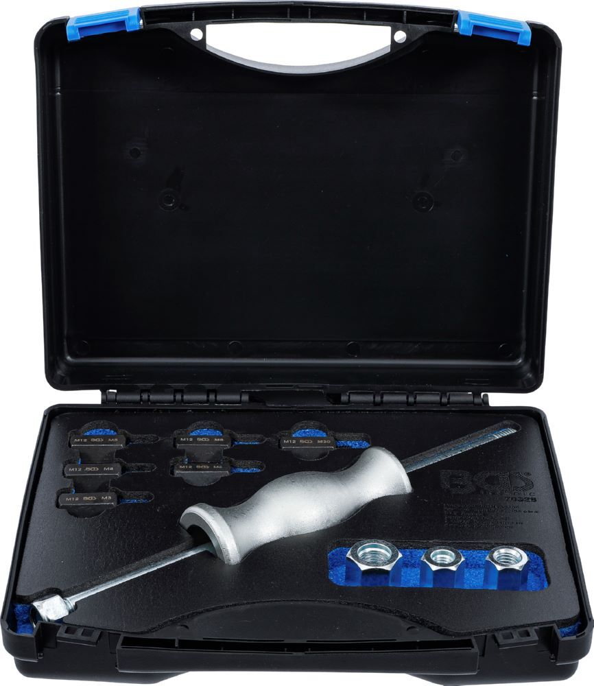 BGS Gleithammer Satz mit Gewinde-Adaptern 12 teilig Produktbild BGS Gleithammer Satz mit Gewinde-Adaptern 12 teilig