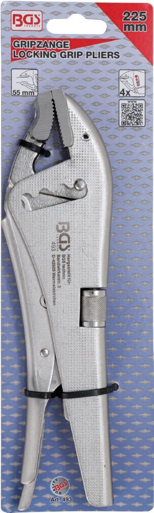 BGS Gripzange 4-fache Schnelljustierung 225 mm Produktbild BGS Gripzange 4-fache Schnelljustierung 225 mm bild 6