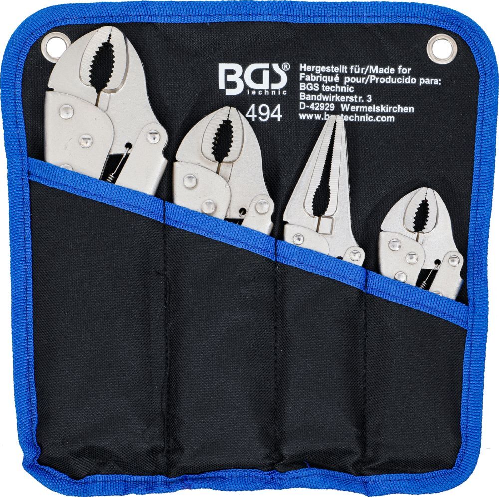 BGS Gripzangen Satz 4 teilig Produktbild BGS Gripzangen Satz 4 teilig bild 5