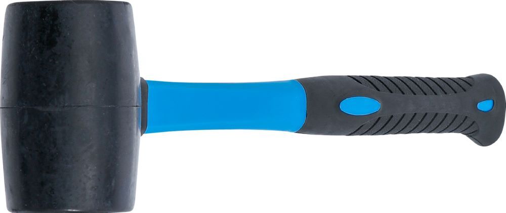 BGS Gummihammer Fiberglasstiel Durchmesser 50 mm 280 g schwarzer Kopf BGS Gummihammer Fiberglasstiel Durchmesser 50 mm 280 g schwarzer Kopf