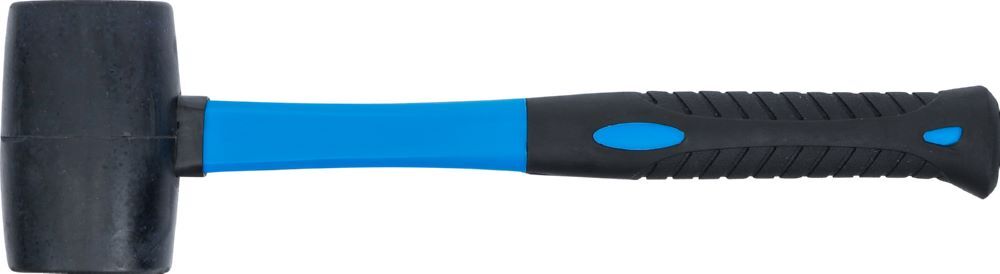 BGS Gummihammer Fiberglasstiel Durchmesser 50 mm 280 g schwarzer Kopf BGS Gummihammer Fiberglasstiel Durchmesser 50 mm 280 g schwarzer Kopf
