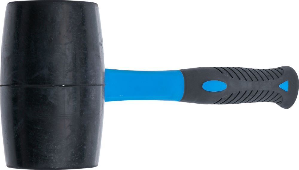 BGS Gummihammer Fiberglasstiel Durchmesser 70 mm 900 g schwarzer Kopf Produktbild BGS Gummihammer Fiberglasstiel Durchmesser 70 mm 900 g schwarzer Kopf bild 3