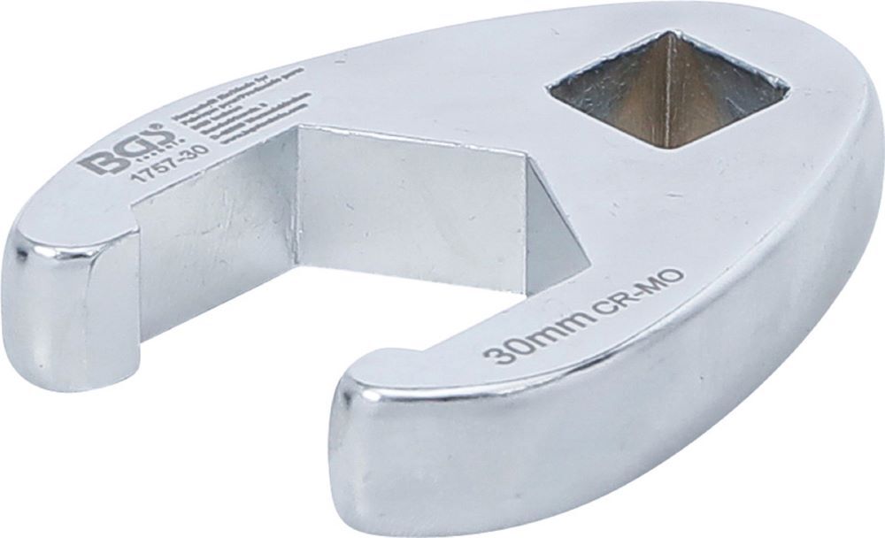 BGS Hahnenfußschlüssel Innenvierkant 12,5 mm 1/2 Zoll 30 mm Produktbild BGS Hahnenfußschlüssel Innenvierkant 12,5 mm 1/2 Zoll 30 mm