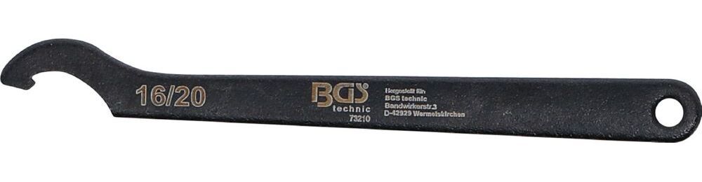 Produktbild Hakenschlüssel mit Nase 16 - 20 mm bild 2