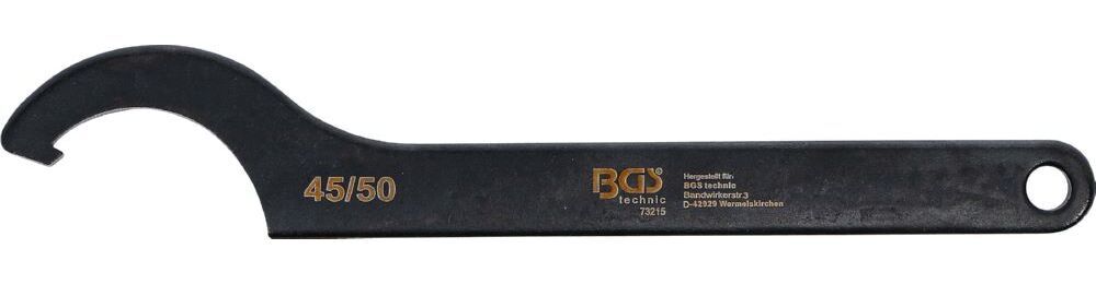 Produktbild Hakenschlüssel mit Nase 45 - 50 mm bild 2