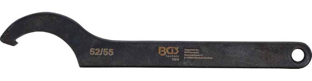 Produktbild Hakenschlüssel mit Nase 52 - 55 mm bild 2