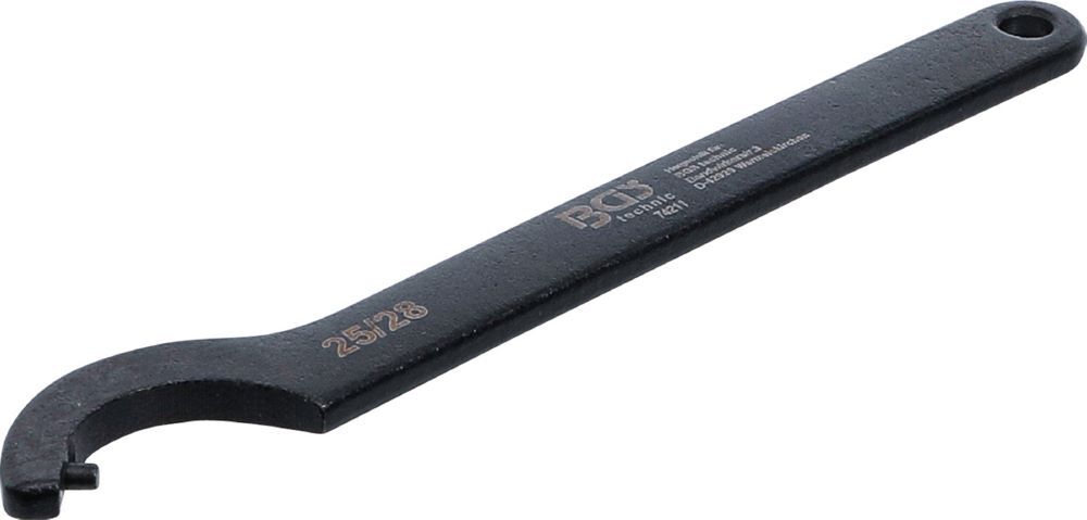 Produktbild BGS Hakenschlüssel mit Zapfen 25 - 28 mm