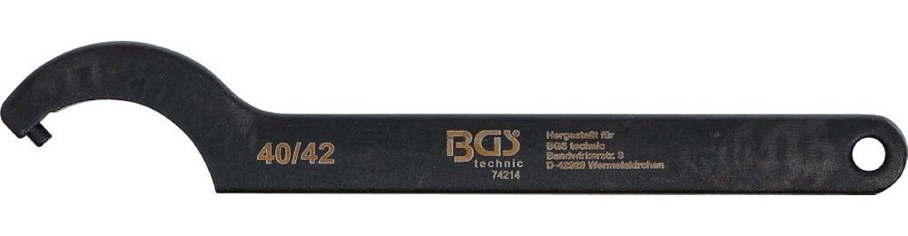 Produktbild Hakenschlüssel mit Zapfen 40 - 42 mm bild 2