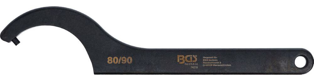 Produktbild Hakenschlüssel mit Zapfen 80 - 90 mm bild 2
