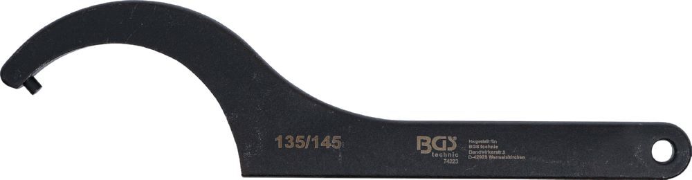 Produktbild Hakenschlüssel mit Zapfen 135 - 145 mm bild 2