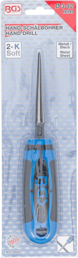 Produktbild Hand Blechschälbohrer 3 - 12 mm bild 4