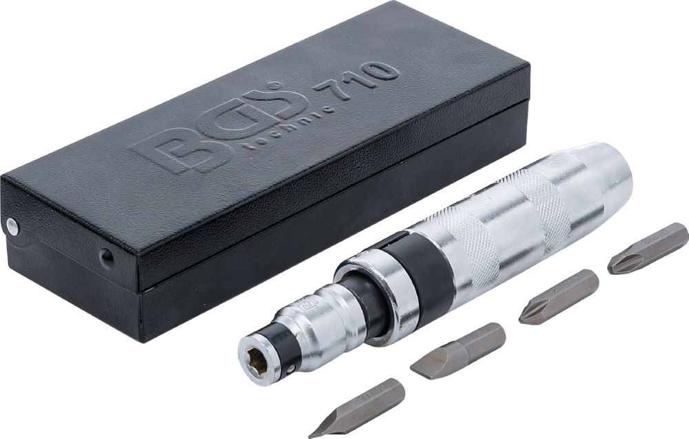 Produktbild BGS Hand Schlagschrauber Satz mit Bits 5 teilig