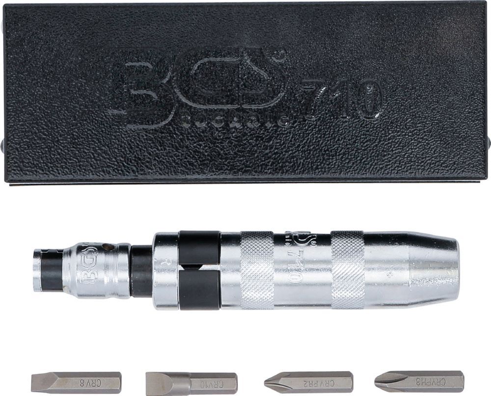 Produktbild Hand Schlagschrauber Satz mit Bits 5 teilig bild 6