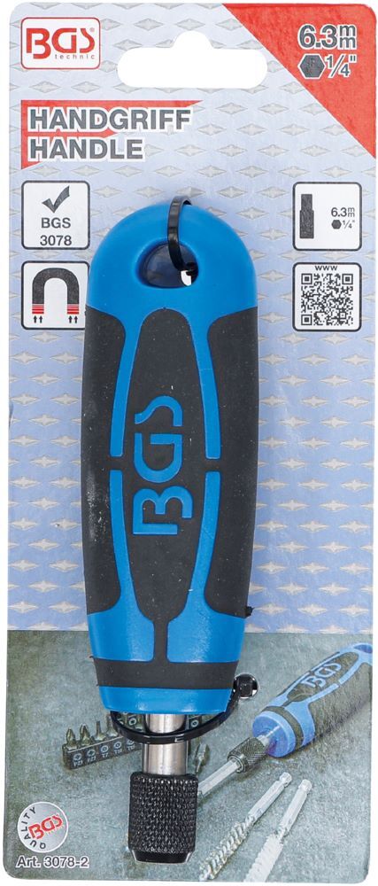 Produktbild Handgriff für Bits, Bürsten Abtrieb Innensechskant 1/4 Zoll bild 4