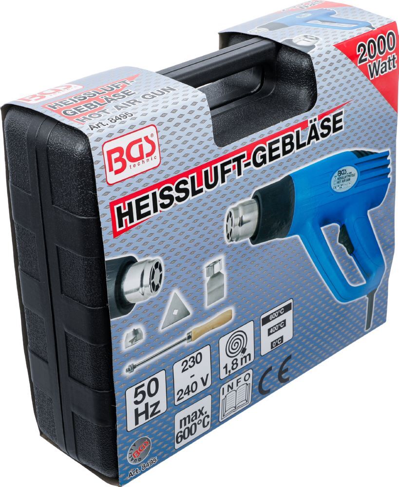 BGS Heissluft Gebläse 2000 W BGS Heissluft Gebläse 2000 W