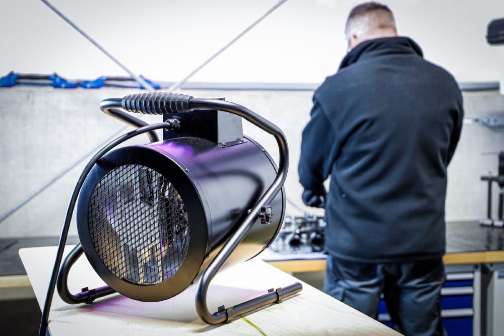 BGS Heizlüfter elektrisch 5 kW Produktbild BGS Heizlüfter elektrisch 5 kW bild 4