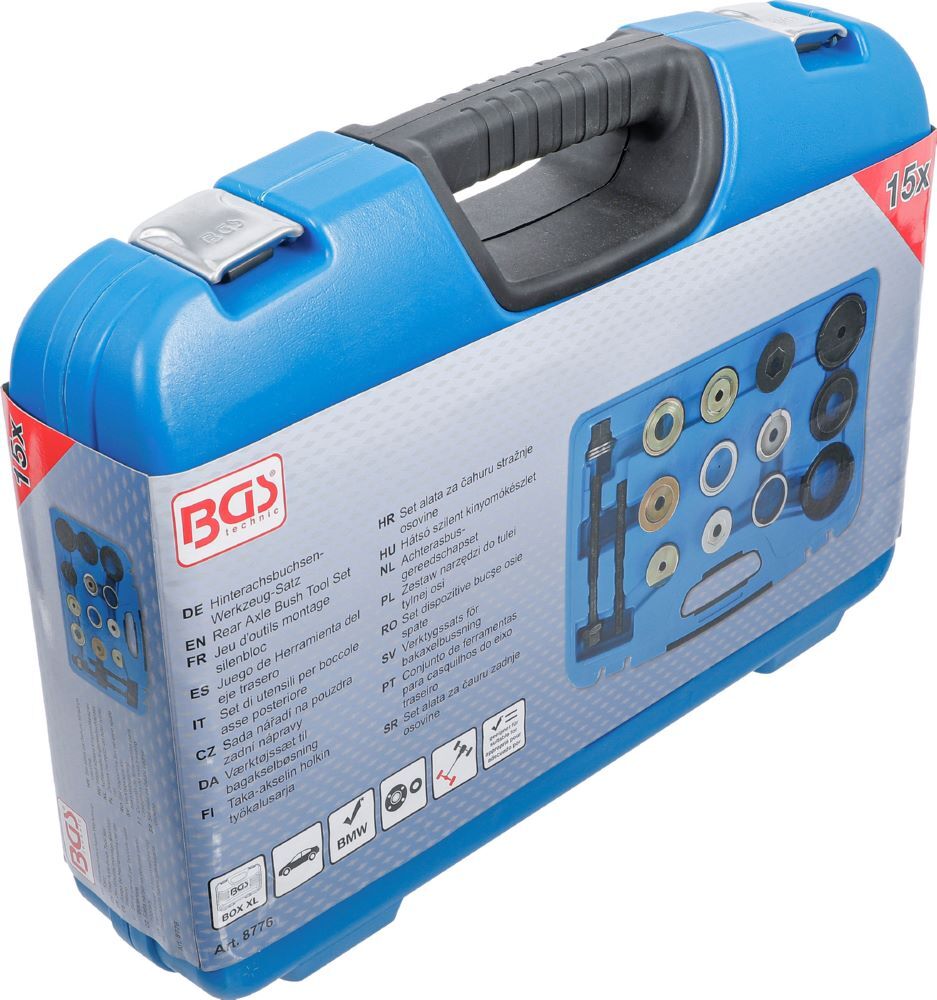 BGS Hinterachsbuchsen Werkzeug Satz für BMW E36, E46, E85 Produktbild BGS Hinterachsbuchsen Werkzeug Satz für BMW E36, E46, E85 bild 6