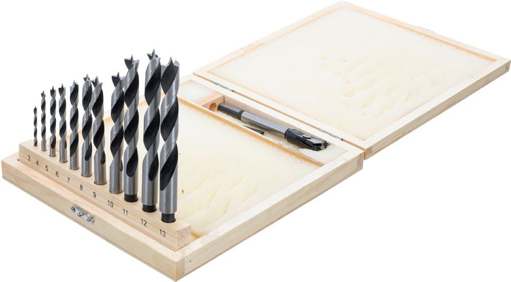 Produktbild Holzbohrer- / Zentrumbohrer Satz 14 teilig bild 3