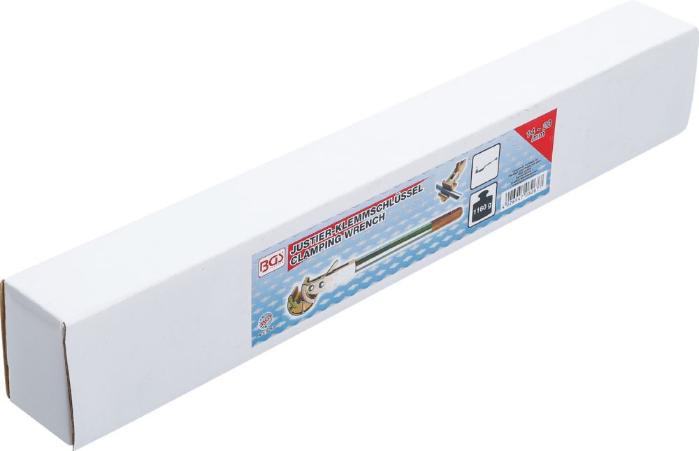 BGS Justier Klemmschlüssel für Axialspurstangen 14 - 20 mm Produktbild BGS Justier Klemmschlüssel für Axialspurstangen 14 - 20 mm bild 3