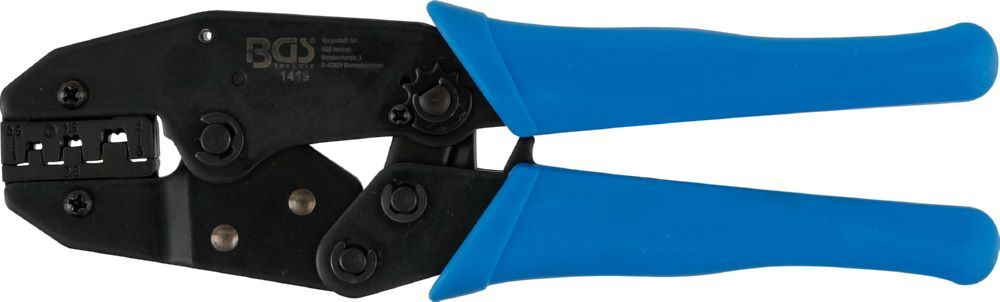 BGS Kabelschuhzange mit Ratschenfunktion für unisolierte Kabelschuhe 0,5 - 6 mm² Produktbild BGS Kabelschuhzange mit Ratschenfunktion für unisolierte Kabelschuhe 0,5 - 6 mm²