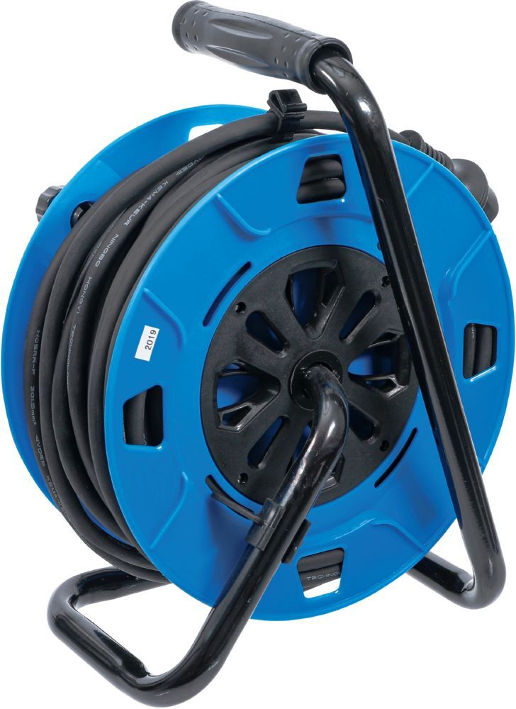 Produktbild Kabeltrommel 25 meter 3 x 1,5 mm² 4 Steckdosen mit Verschlusskappe IP 44 bild 3