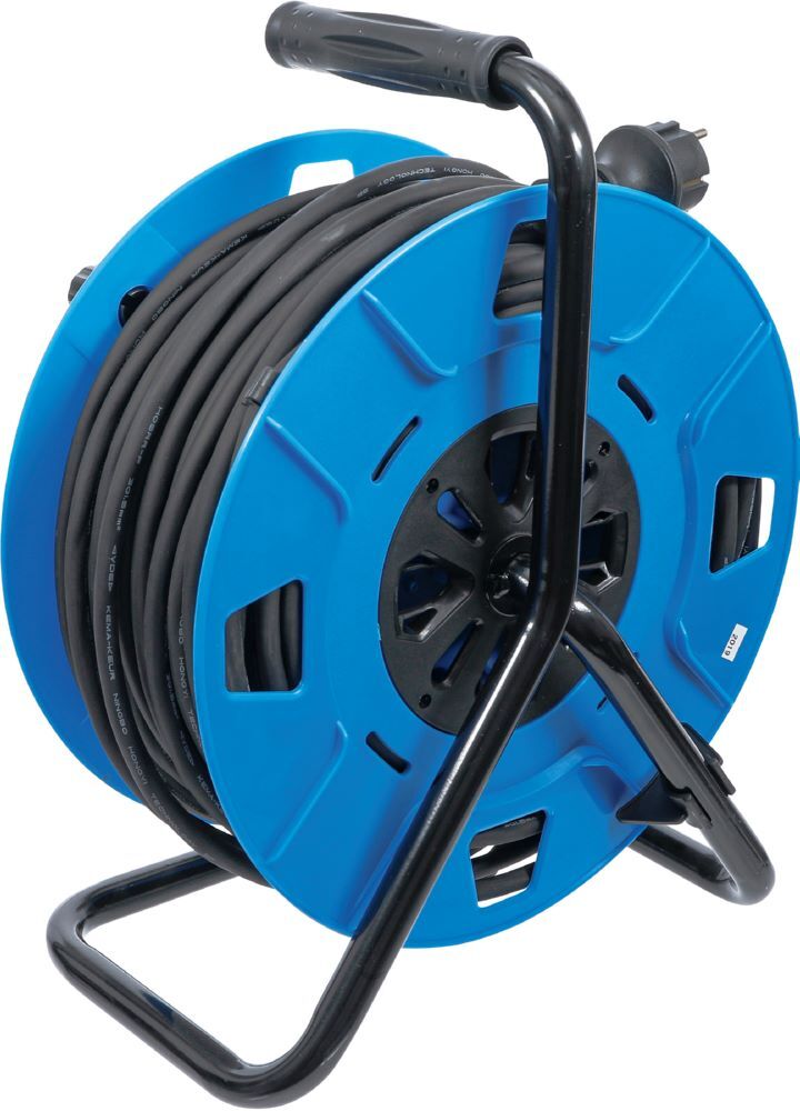 Produktbild Kabeltrommel 50 meter 3 x 1,5 mm² 4 Steckdosen mit Verschlusskappe IP 44 bild 3