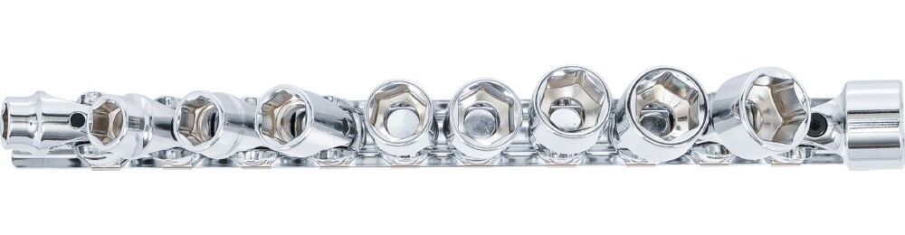 Produktbild Kardangelenk Einsatz Satz Sechskant Innenvierkant 3/8 Zoll 10 teilig bild 3