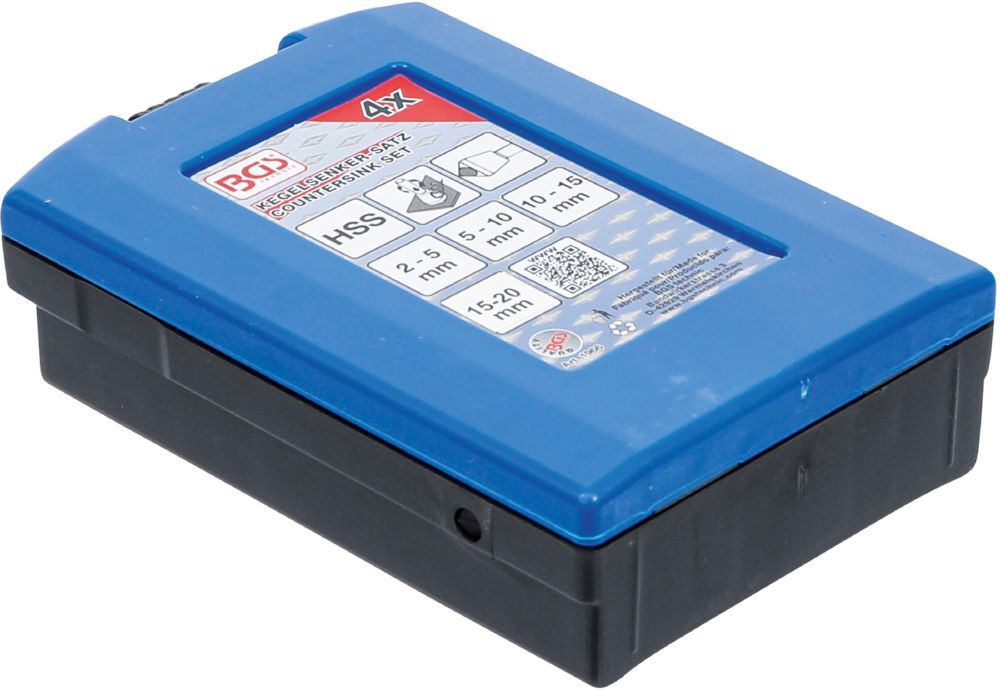 Produktbild Kegelsenker Satz mit Querloch 4 teilig bild 5