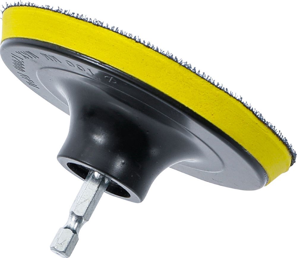 Produktbild Klett Teller für Artikel 74367 Antrieb Außensechskant 1/4 Zoll 100 mm bild 3