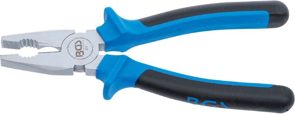 BGS Kombinationszange 200 mm Blau Produktbild BGS Kombinationszange 200 mm Blau