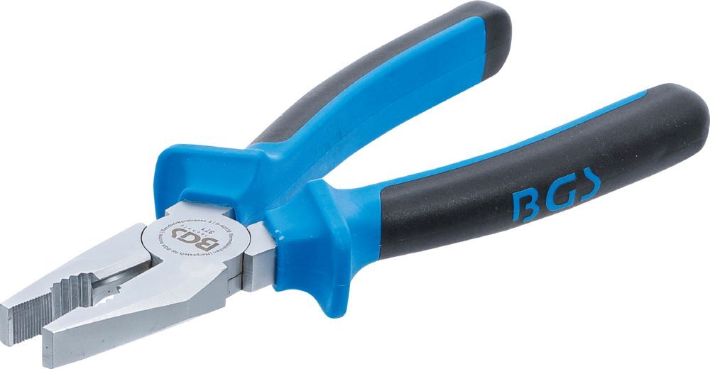 BGS Kombinationszange 200 mm Blau Produktbild BGS Kombinationszange 200 mm Blau bild 2