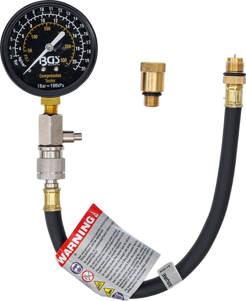 Produktbild BGS Kompressionstester M12 + M14