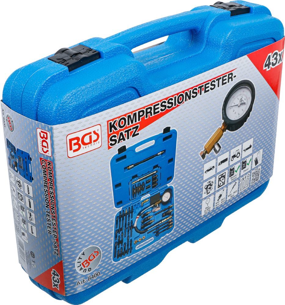 Produktbild Kompressionstester Satz für Benzin- und Dieselmotoren bild 9