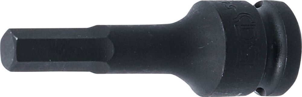 Produktbild BGS Kraft Bit Innensechskant 10mm Einsatz Länge 75 mm Antrieb Innenvierkant 12,5 mm