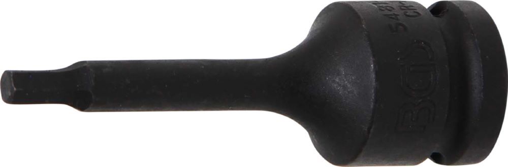 Produktbild BGS Kraft Bit Innensechskant 5 mm Einsatz Länge 75 mm Antrieb Innenvierkant 12,5 mm