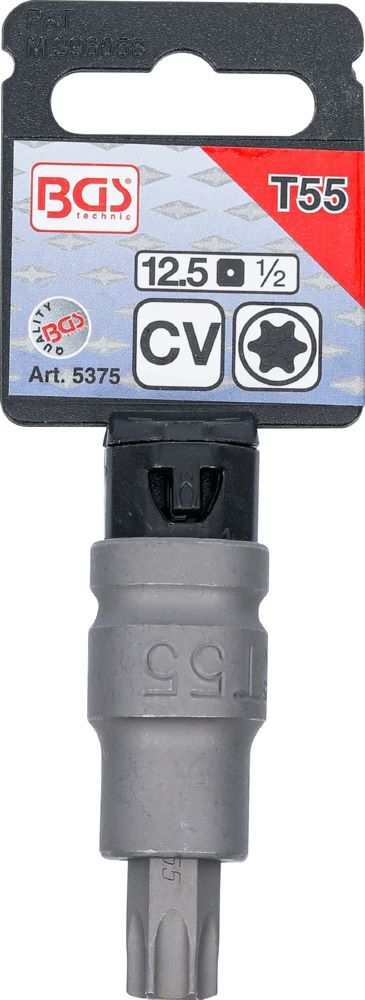 Produktbild Kraft Bit T55 Einsatz Länge 55 mm Antrieb Innenvierkant 12,5 mm 1/2 Zoll bild 2